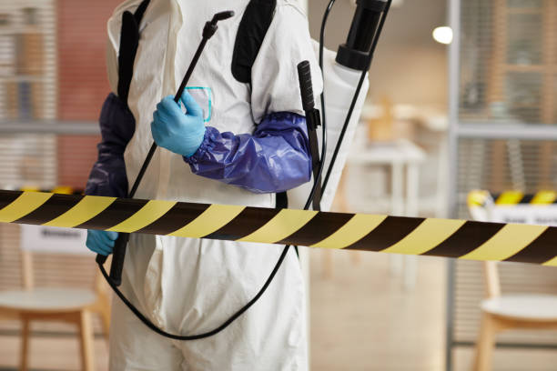 Professional Crime Scene Cleanup technician working in Harrisburg, AR